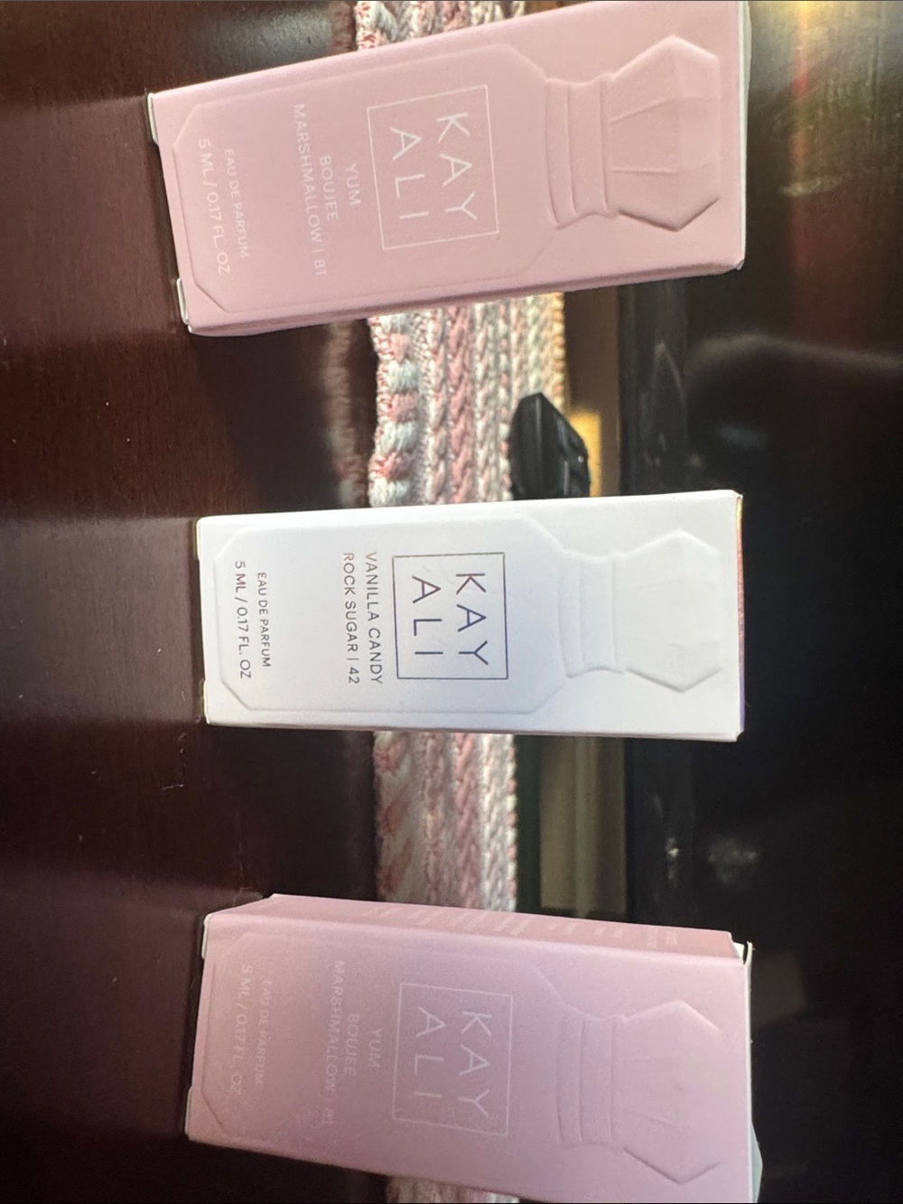 Kayali brand new 3 pcs - 5 ml each